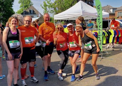 hardlopen voor de start